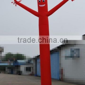 good quality red single leg inflatable dancing man