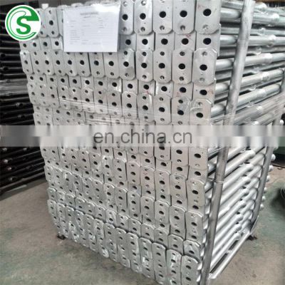 304/316/316L stainless steel ball joint handrail post/stanchions barrier system