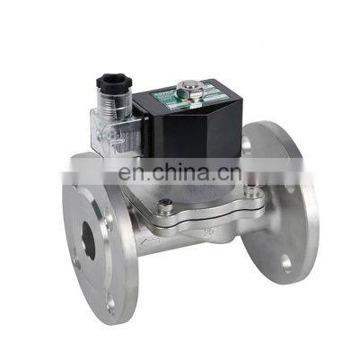 2W31 DN100 4inch 12v 24v Diesel Fuel N/C Solenoid Valve