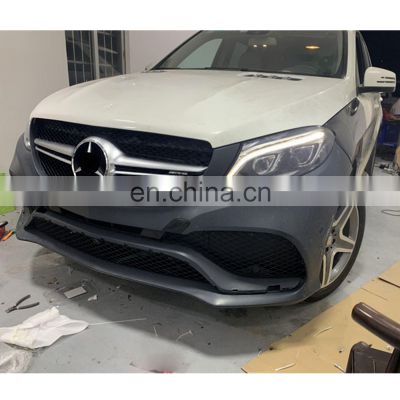 Hot selling auto body kit for Mercedes Benz ML W166 2010-2015 change to GLE63 AMG type