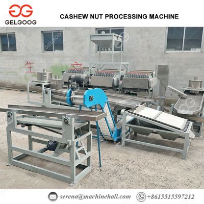 Cashew Processing Machine Cashew Nut Processing Unit Automatic Cashew Nut Shelling Machine