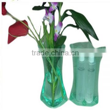 Factory promotion pvc vase with nice design