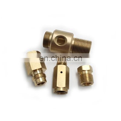 CNC fabricated brass processing part hardware processing motor housing processing non-standard custom H59 brass machining part