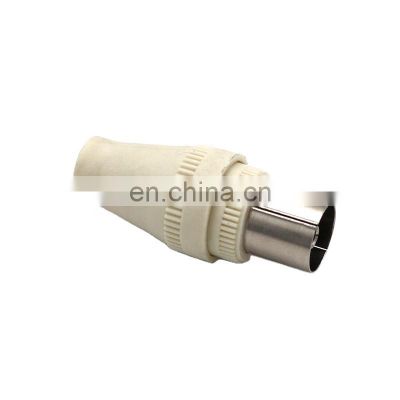 Cable TV Connector 9.5 TV Male/female straight,PAL male/female straight,9.5TV plastic connector straight
