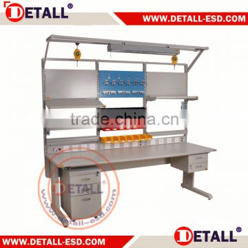 ESD/Antistatic economic lab table for electric study (Detall)