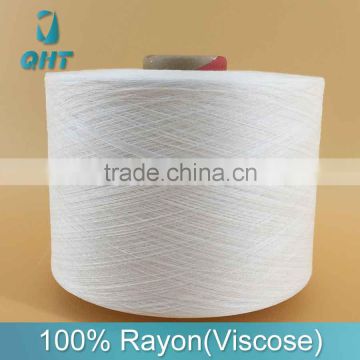 Wholesale Eco-Friendly spun polyester viscose rayon fiber yarn low price