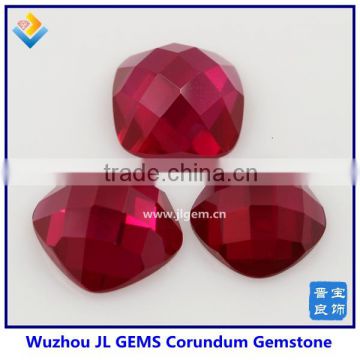 Synthetic Corundum 5# Color Wholesale Price Ruby Gemstone