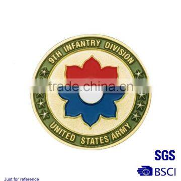 Custom metal challenge coin personalized custom logo name brand metal coin