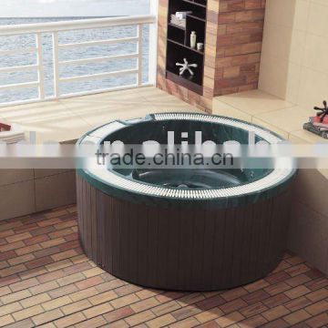 outdoor spa with PS panel