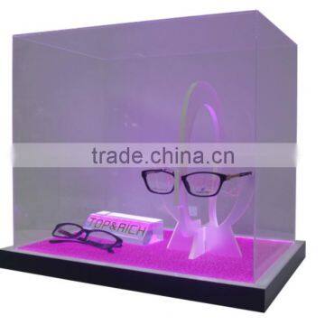 2015 new design retail store high quality sunglasses display stand eyewear display cabinet