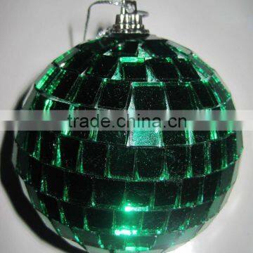 2015 Hot Sale-Green Christmas Mirror Ball