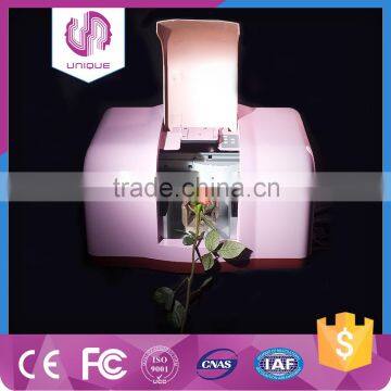 mini flower printer print any pictures on rose,flower