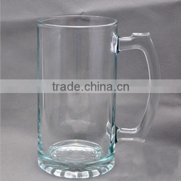 Customized big beer Glass mug, Beer mug cup, Glass drinking mug, Promotional mugs, PTM2058