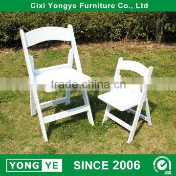 Gold supplier modern design resin folding chair