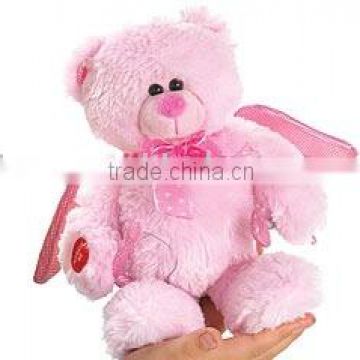 JM7715 Valentine bear, plush bear, angel bear