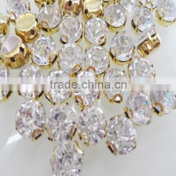 HOT!!!NEW!!!Crystal Rhinestone Claw Cup Chain Trimming By Bag Sew On For Garment,Dress,Shoes,Necklace,Bracelet