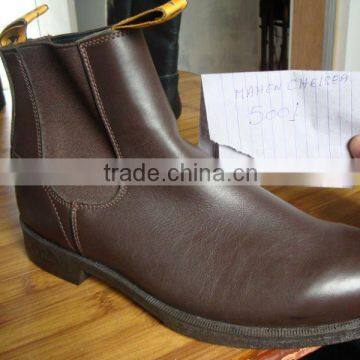 leather work boots