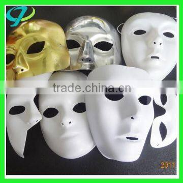 good quality white full party face mask