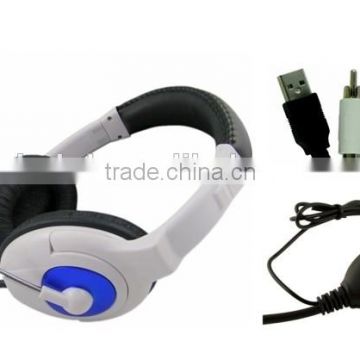stereo amplifed game headphone for Xbox one/PS3/PS4/xbox360/Wii/PC/Mac