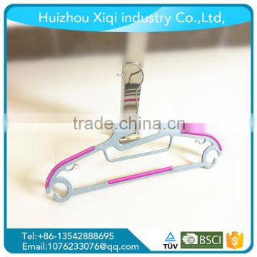 customized hot sell plastic hanger for adult size suit cloth / hot sell plastic hanger