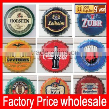 wholesale Beer Bottle Cap For Wall Decoration (factory price) size:35cm