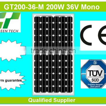 GT200-36-M 200W 36V solar panel kit