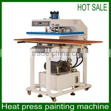 1 Hydraulic-drive heat painting machine/hot press print machine for low priceTF-460