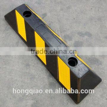 Reflective Rubber Car Parking Stop, Garage Car Stopper