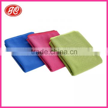 Customized logo Cold fast cooling towel