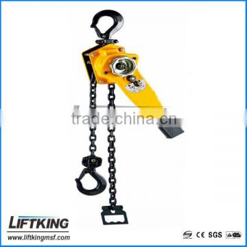 lift machine Yale type lifting lever hoist with capacity from 0.75T to 9T