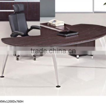 unique curved executive desk side table