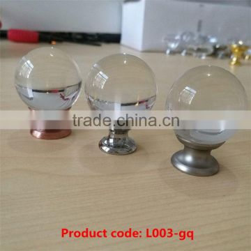 New coming super quality crystal knob wholesale