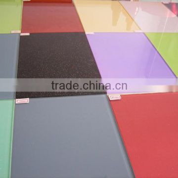 Decorative glass paint /colored back painted glass