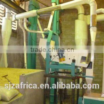 low investment for starter of small capacity corn/maize flour mill machines