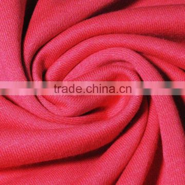 TC 35%cotton 65% polyester interloop knitted fabric