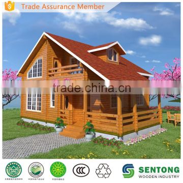 2016 Latest Design Prefabricated Wooden House for Sale