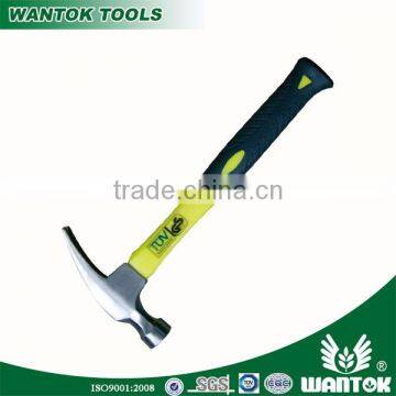 CW073G high quality claw hammer with plastic-coating handle Amercian type