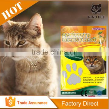 Newest Hot Selling Various Scent Bentonite Kitty Litter
