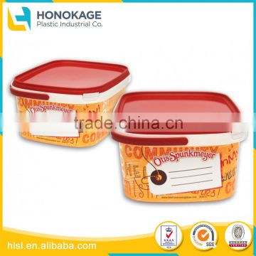 Plastic Container Mould for IML Cookie Container, Plastic Container Lid