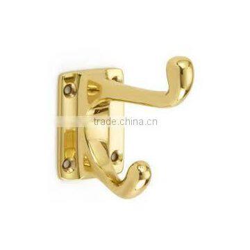 Solid Brass Shiny Polished Hook