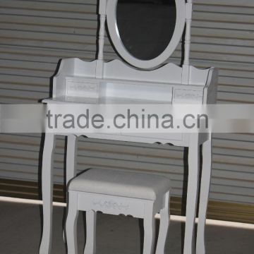 make-up table with stool/schmenktisch&hocker/home furniture K/D dresser with stool