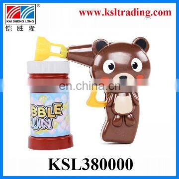 Summer toy cartoon style cheap bubble gun