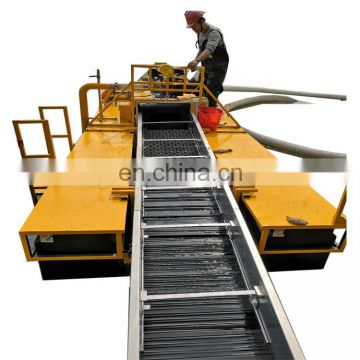 Made in China mini dredge for sale	used gold mining equipment in the river gold recovery machine in the water