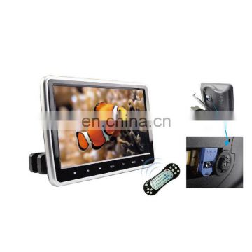 10/10.1inch HD Touch Button Car Headrest DVD Player with HDMI Port
