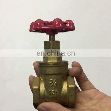 Wholesale 1/2 - 6 Inch Short Delivery Date Forged Brass Water Gate Valve