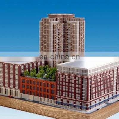 Best product 3D residential architectural public building scale model