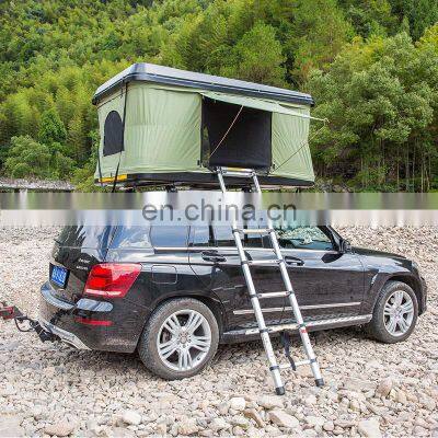 China Quality Camping 3 4 Person Auto Hard Shell Roof Top Tent Outdoor Camping Waterproof Easy Car Roof Top Tent For Universal
