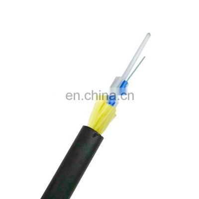 High quality Outdoor  G652D ADSS 24 Core Optic Fiber Cable Cheap Price Per Meter