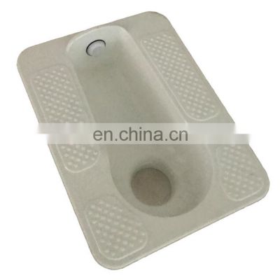 Durable Fiberglass squat toilet with high strength and long service life