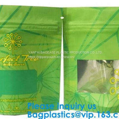 Exit bags, Medical Incese Packaging Zipper Pouches, mylar packaging, medicine kraft pouch herbal Tobacco Leaf pinch zipp
